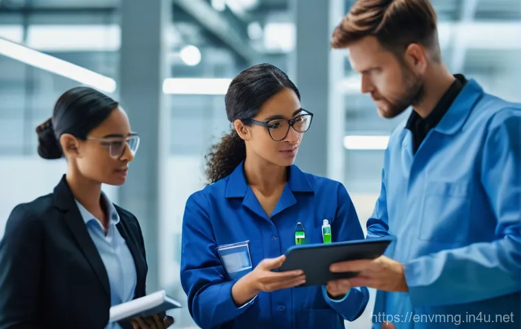 환경경영 전문가로서의 경력 개발 - **Prompt 2: ISO 14001: The Path to Environmental Expertise**
A close-up shot of a neatly framed ... 환경경영 전문가로서의 경력 개발 - **Prompt 2: ISO 14001: The Path to Environmental Expertise**
A close-up shot of a neatly framed ...